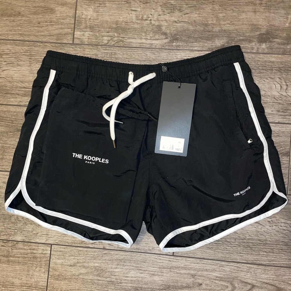 The Kooples Tipped Swim Short w/ bag